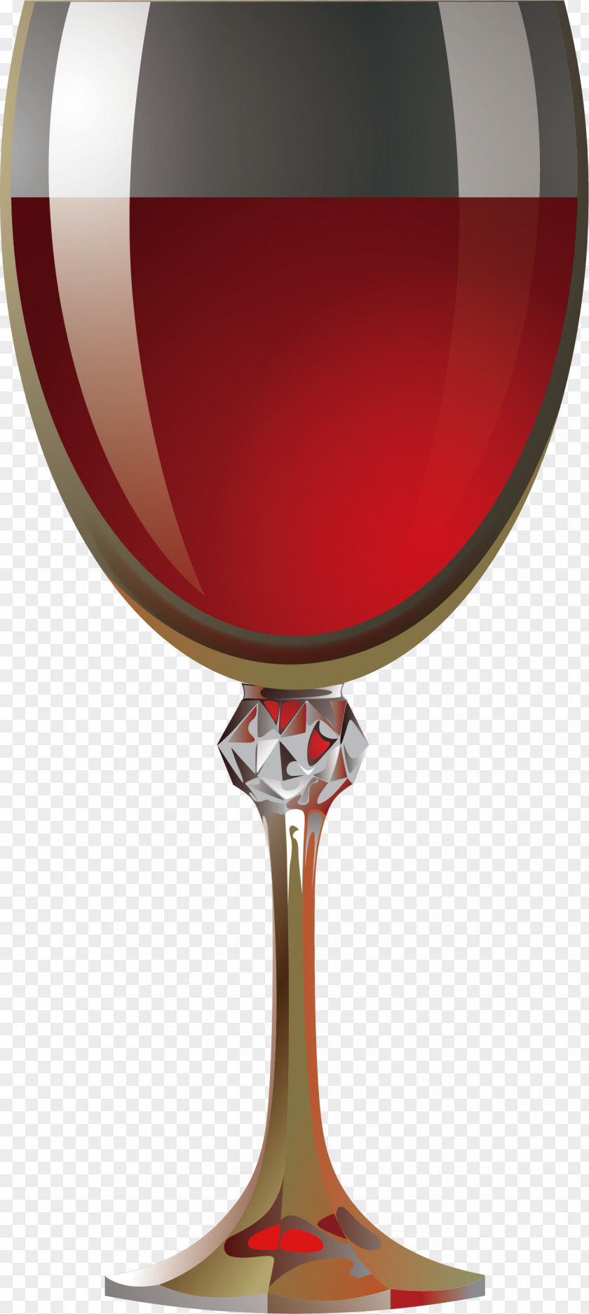 Vector Red Wine Glass Champagne PNG