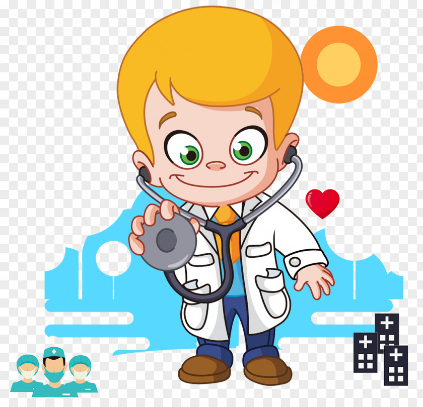 Cartoon Doctor Physician Child Royalty-free Clip Art PNG