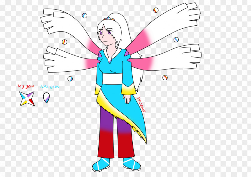 Fairy Costume Line Clip Art PNG