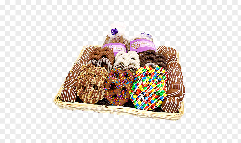 Gourmet Dark Chocolate Covered Pretzels Food Gift Baskets All City Candy Mentor Pretzel PNG