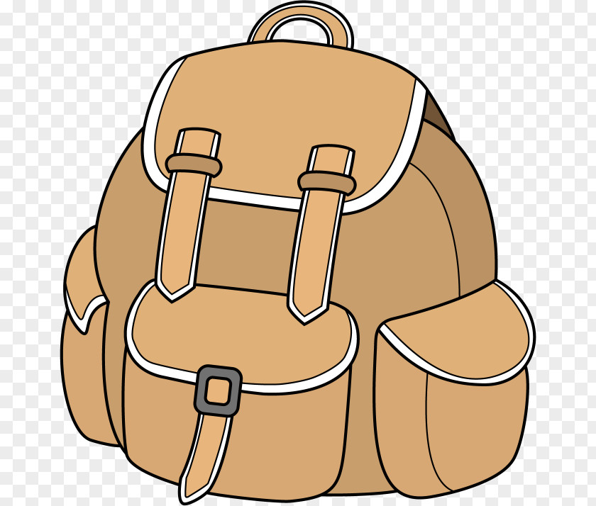 School Outdoor Recreation Camping Backpack Clip Art PNG