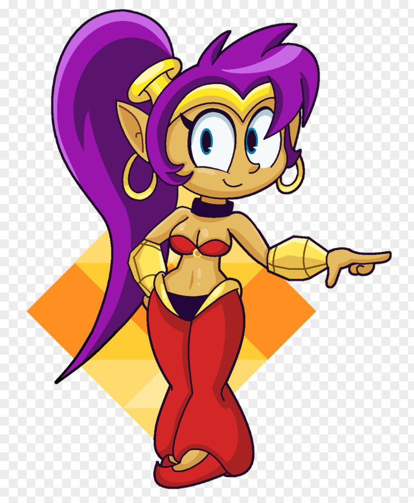 Shantae Shantae: Half-Genie Hero Jinn Vertebrate Clip Art PNG