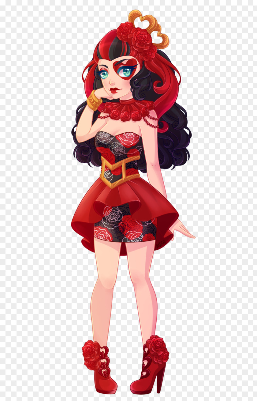 Spring Doll Ever After High Queen Of Hearts Monster Drawing PNG