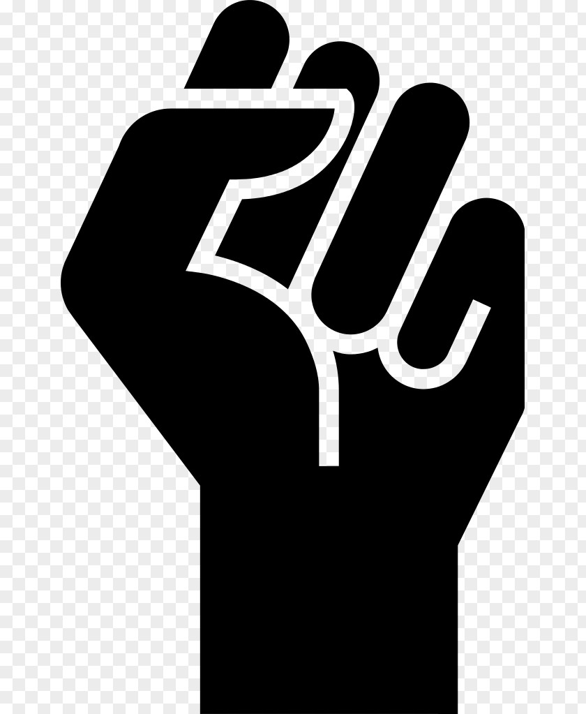 Fist 1968 Olympics Black Power Salute Raised Symbol Clip Art PNG