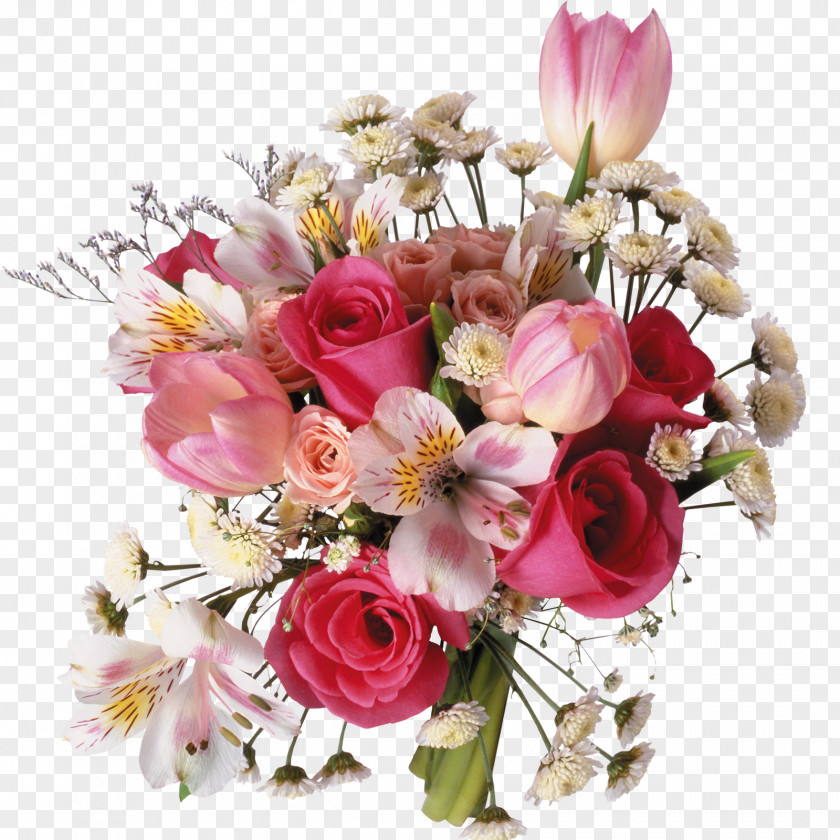 Flower Bouquet Birthday Clip Art PNG