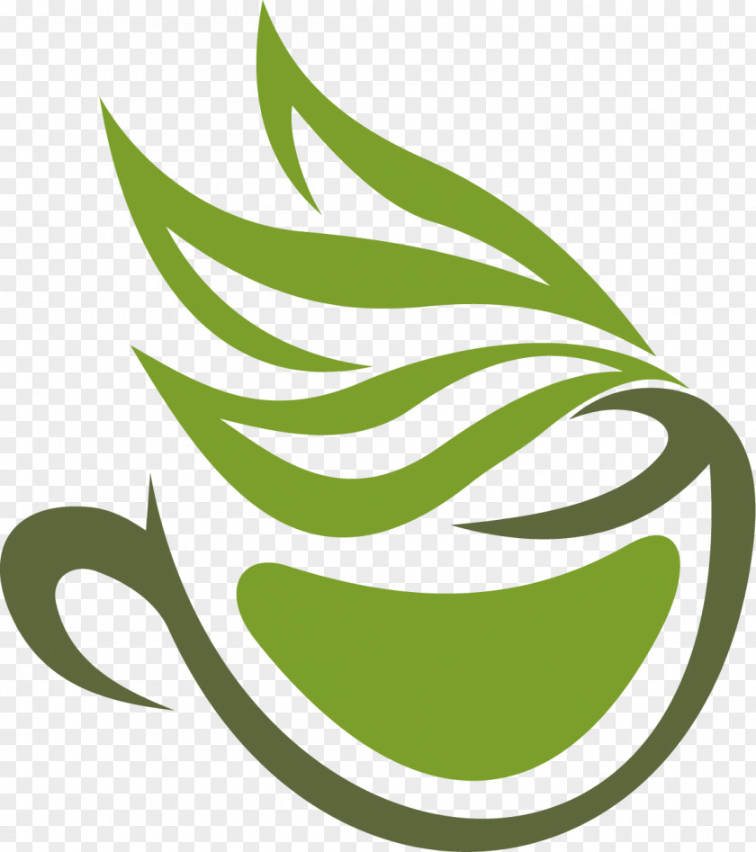 Green Tea White Coffee Iced PNG