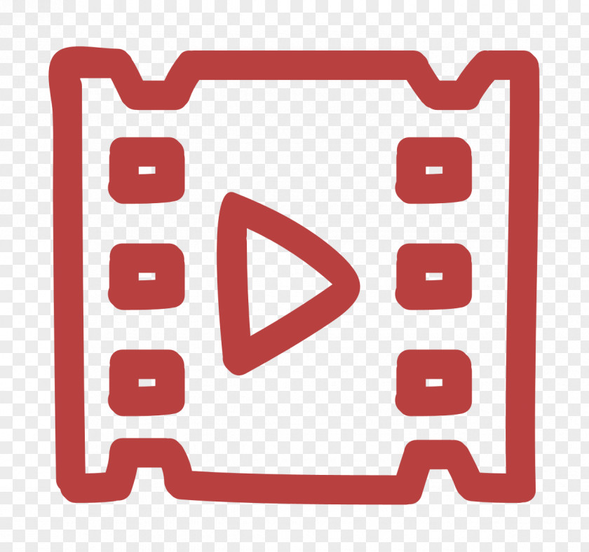 Hand Drawn Icon Video Symbol PNG