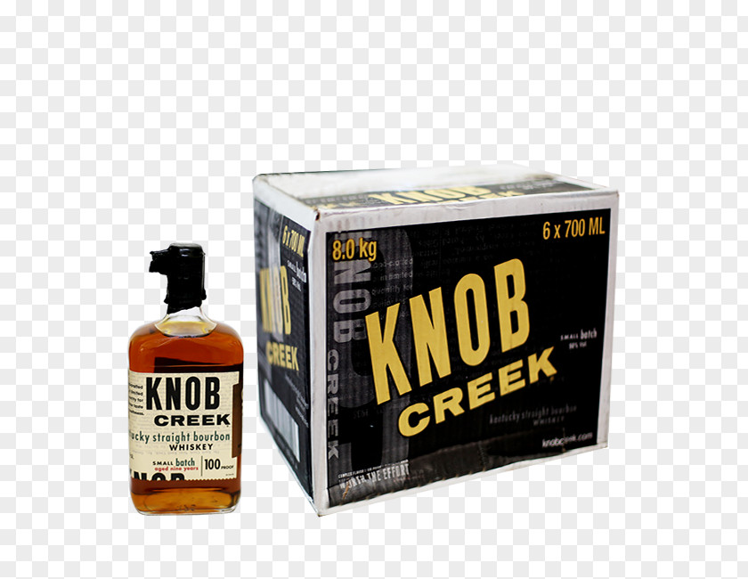 Knob Creek Bourbon Whiskey Kentucky Small Batch Jim Beam PNG