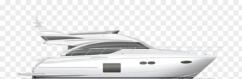 Yacht Luxury Motor Boats Flying Bridge Princess Yachts PNG
