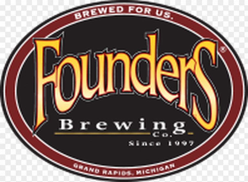 Bottle Founders Brewing Company Logo Founder's Breakfast Stout Porter PNG