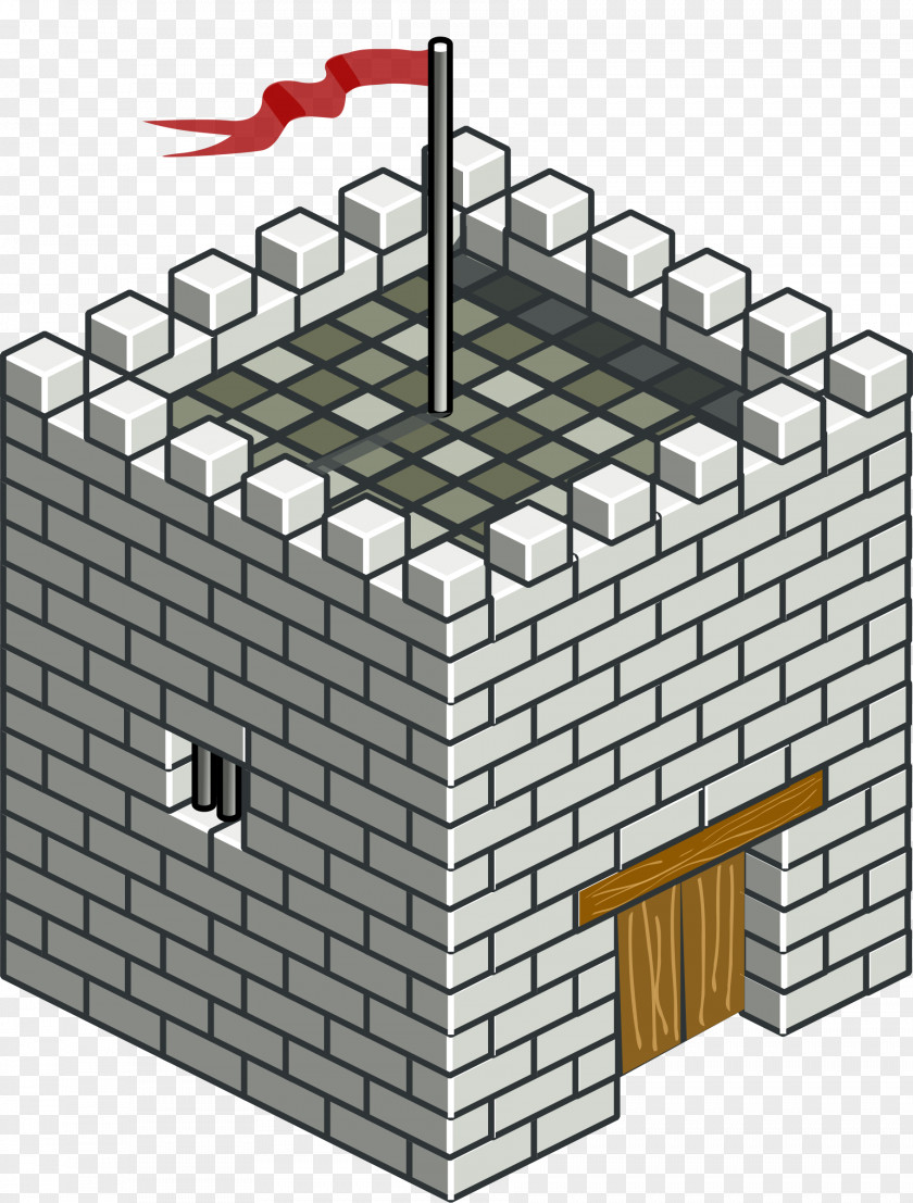Tower Castle Fortified Clip Art PNG