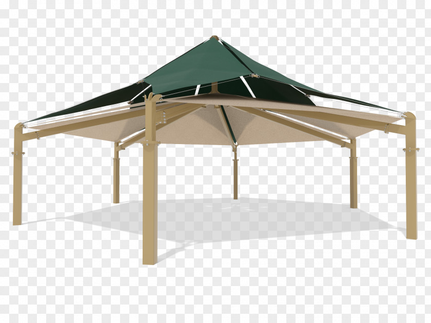 Double Twelve Shading Material Shade Hexagon Roof Canopy Gazebo PNG