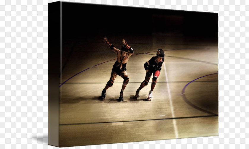 Montreal Roller Derby Gallery Wrap Recreation Canvas Skating PNG