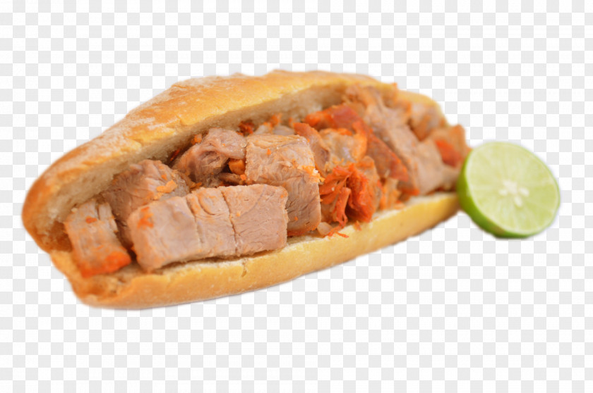 Torta Ahogada Bánh Mì Carnitas Fast Food PNG