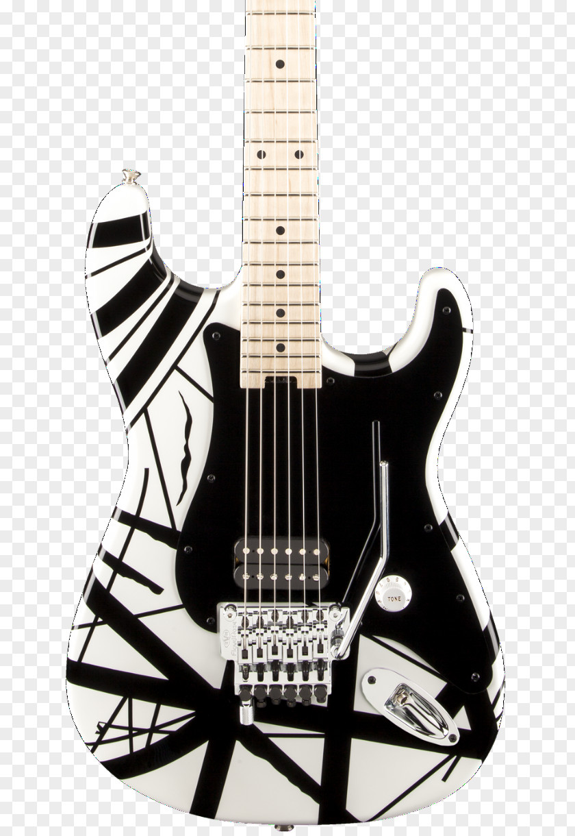 Electric Guitar EVH Striped Series Peavey Wolfgang Special PNG