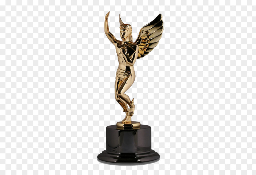 Gold Trophy Hermes Creative Awards Advertising Creativity Marketing PNG