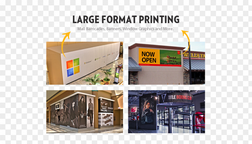 Large Billboards Printing Wide-format Printer Web Banner Format PNG
