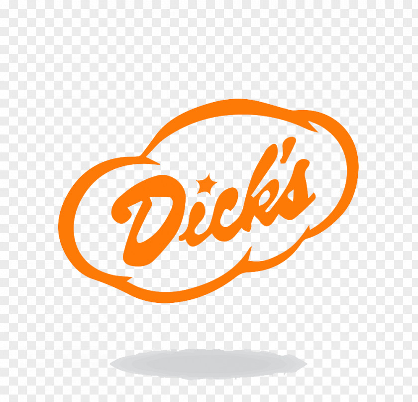 Logo Brand Dick's Drive-In Font PNG