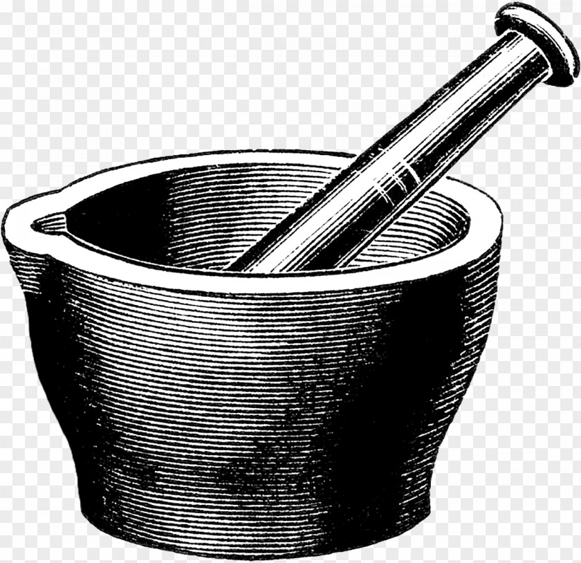 Pharmacy Mortar And Pestle Vector Tableware Product Design PNG