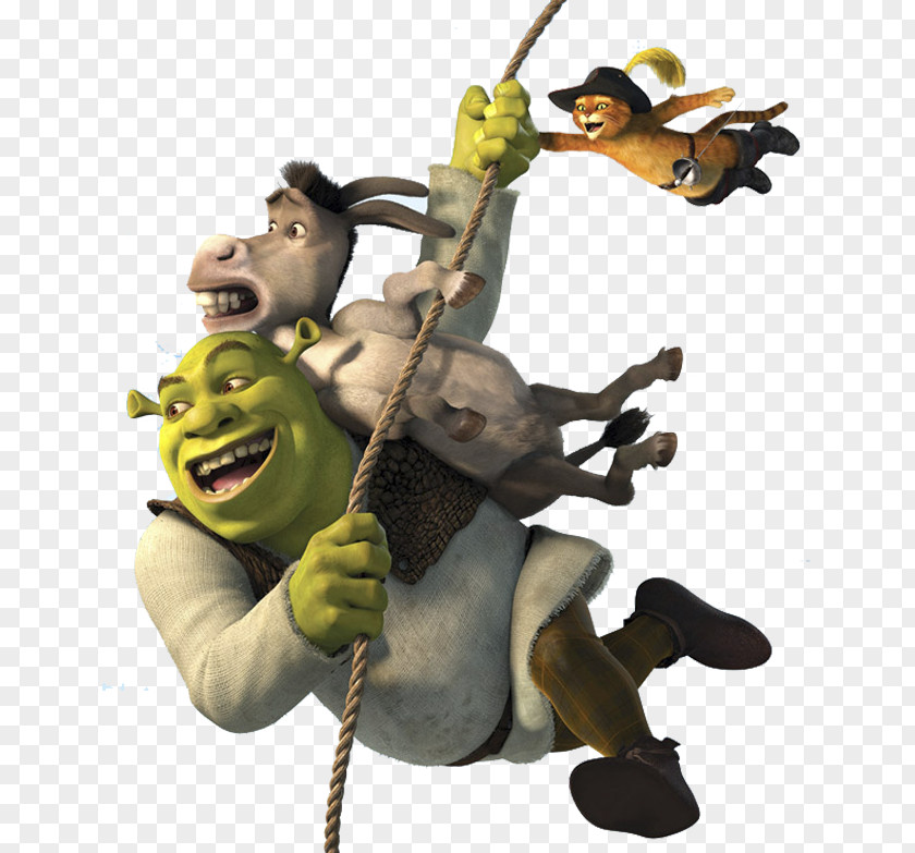 Shrek The Musical Princess Fiona Donkey Puss In Boots PNG