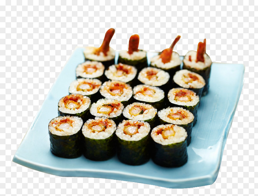 Sushi California Roll Gimbap Tteok-bokki Food PNG