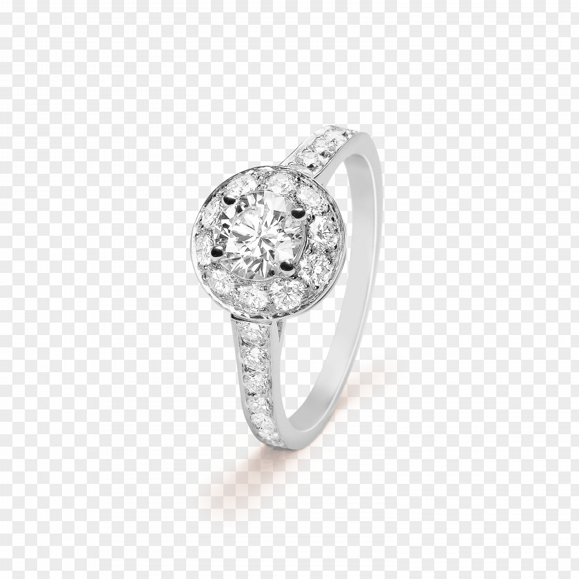 Van Cleef Engagement Ring & Arpels Solitaire Diamond PNG