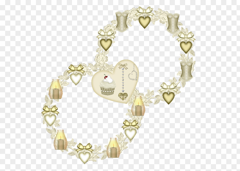 Cream Delight Bracelet Body Jewellery Necklace PNG
