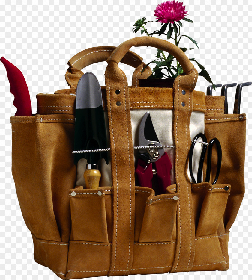 Toolbox Handbag Floral Design Tool PNG