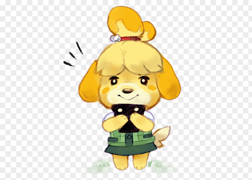 Animal Crossing Crossing: New Leaf Pocket Camp Puppy Art Wallpaper PNG