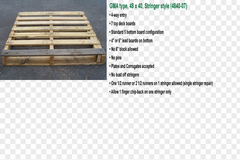 Australian Standard Pallet Wood Technical Specification PNG