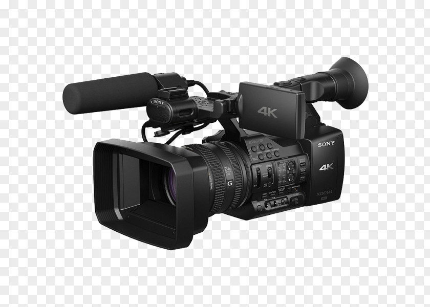Camera Sony XDCAM PXW-Z100 4K Resolution Video Cameras PXW-Z150 PNG