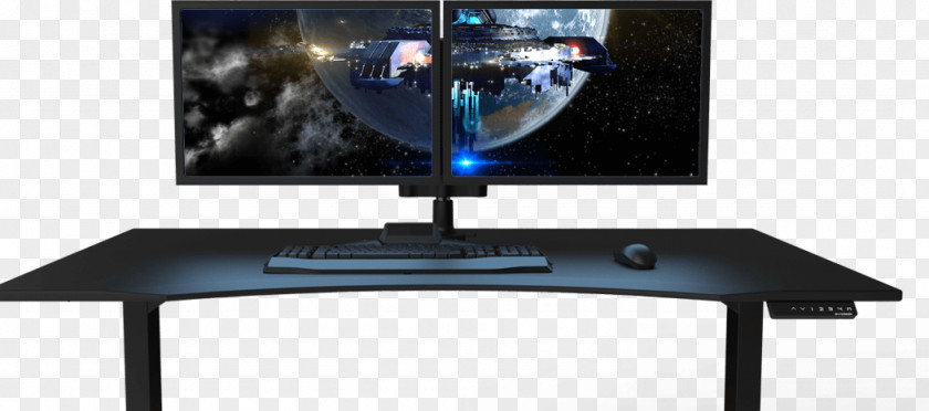 Computer Desk Game Gaming PNG