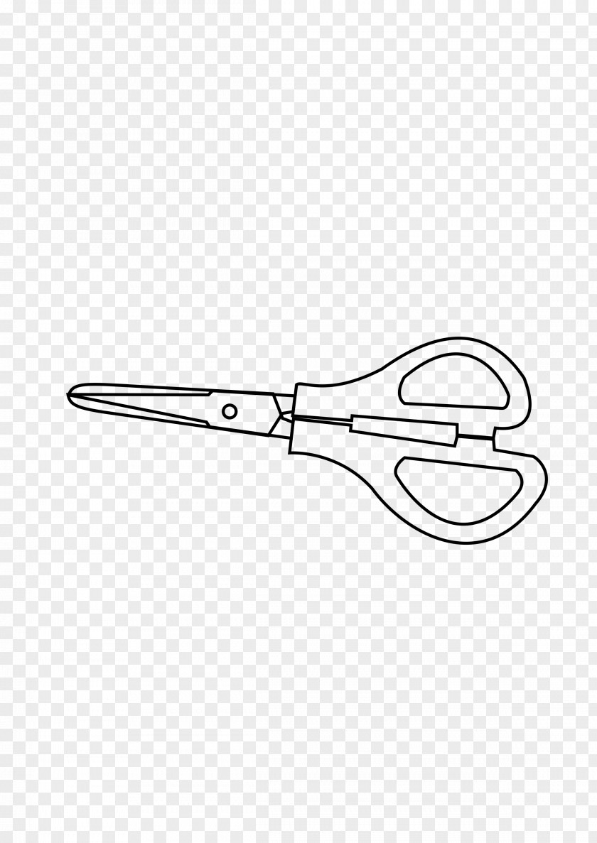 Scissors Line Art Drawing Clip PNG