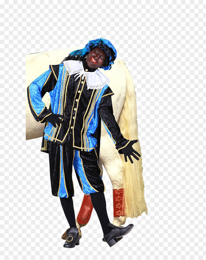 Pieta Zwarte Piet Costume Sinterklaas Blue Clothing PNG
