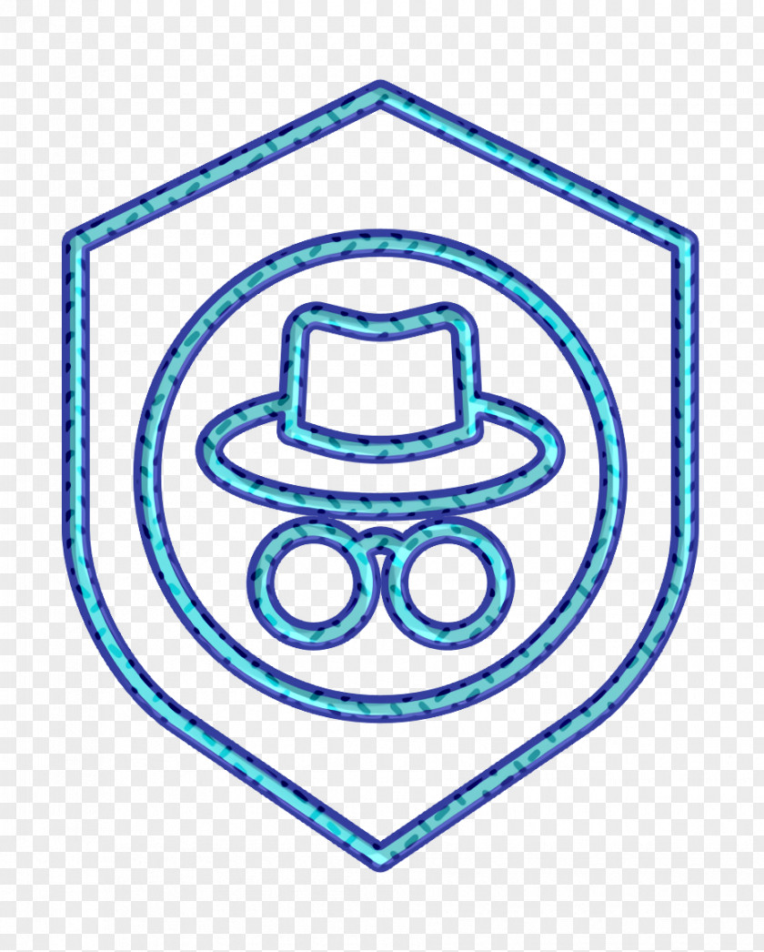 Shield Icon Cyber Hacker PNG