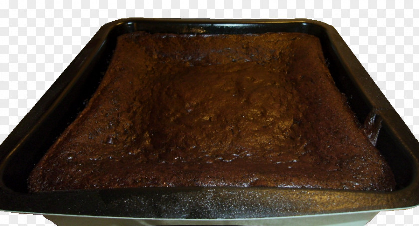 Chocolate Pudding Bread Pan Brown Caramel Color Material PNG