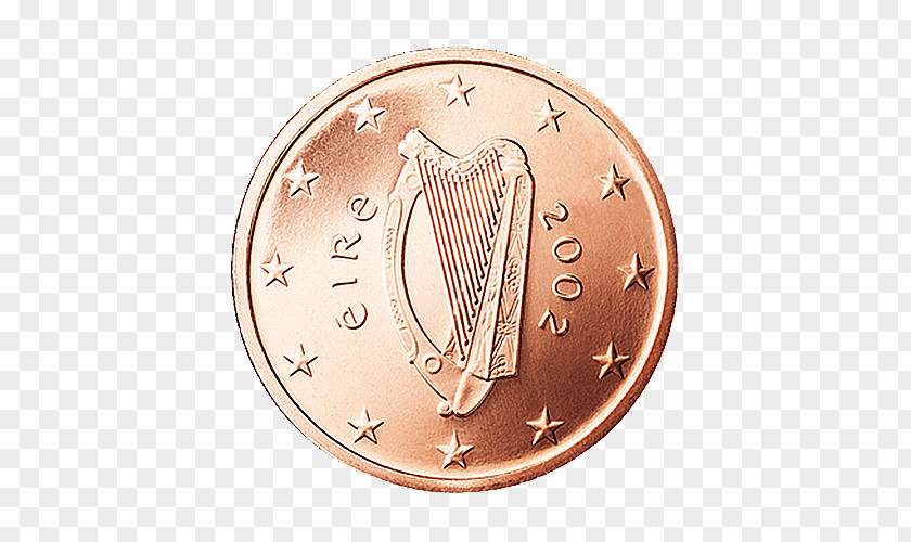 Coin Ireland Euro Coins 1 Cent 5 PNG