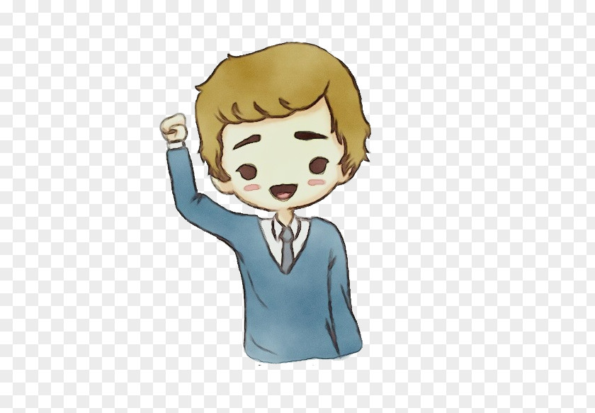Thumb Animation One Direction Drawing Cartoon Boy Band Singer PNG