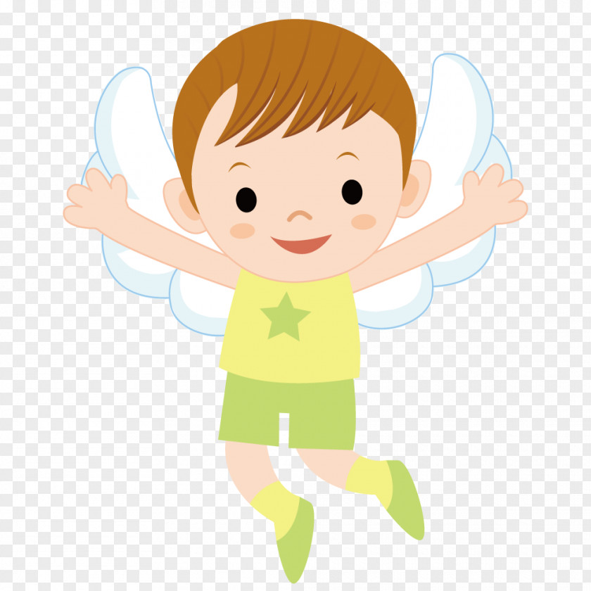 There Are Angel Wings Boy Wing Illustration PNG