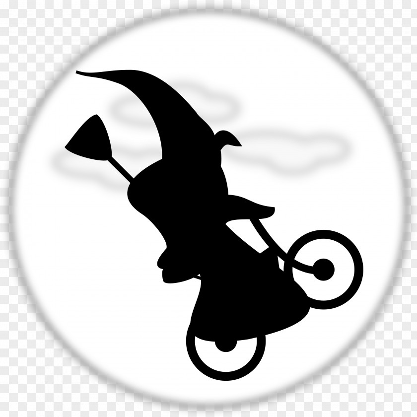 Bicycle Witchcraft Clip Art PNG