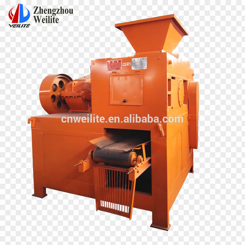 Briquette Banner Machine Product Orange S.A. PNG