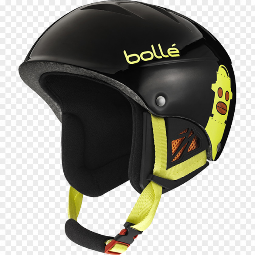 Shiny Blue Puzzle (M/L )Black Ski & Snowboard Helmets Skiing Snowboarding Bolle B-Kid Helmet (FOR Little Kids) PNG
