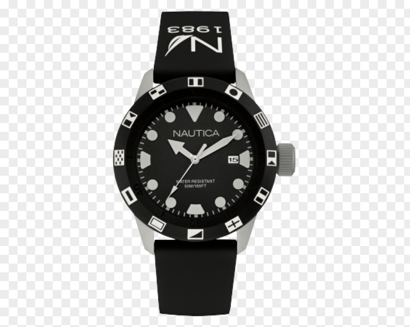 Calvin Klein Jeans 90s Watch Nautica NAI09511G Quartz Clock Bracelet PNG