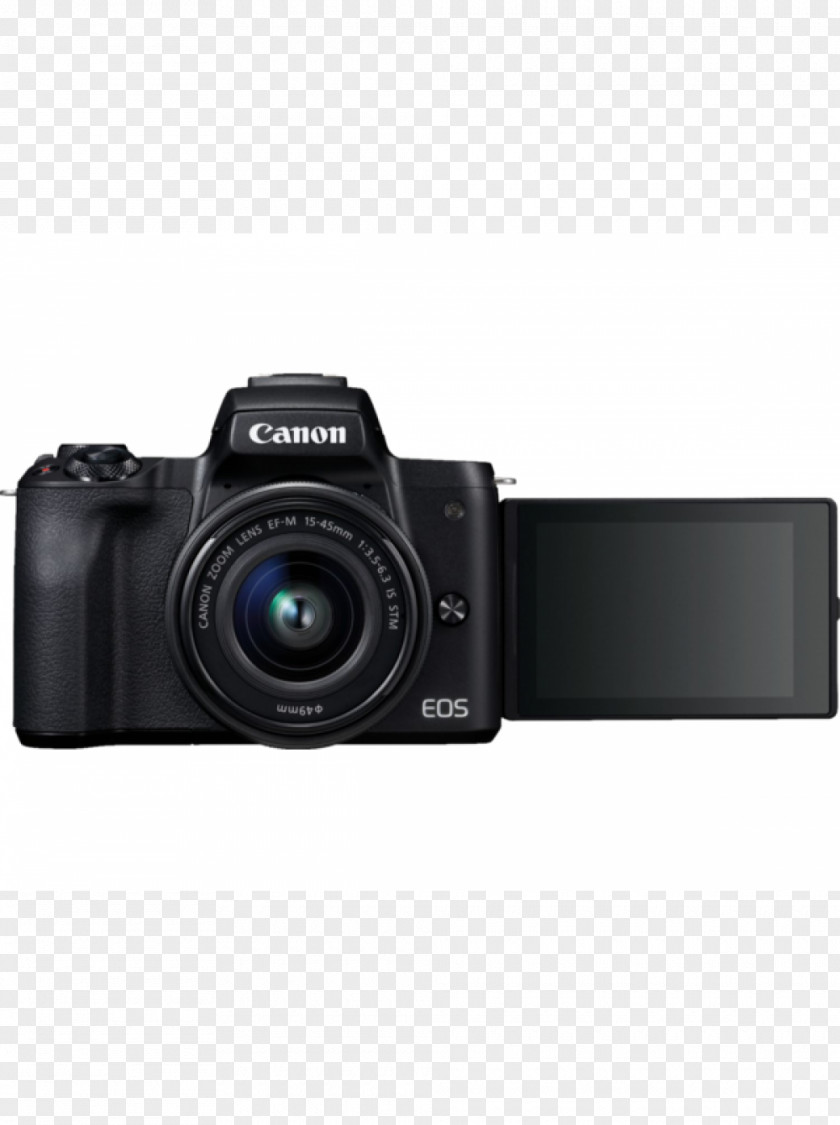 Camera Canon EOS M50 EF Lens Mount Mirrorless Interchangeable-lens PNG