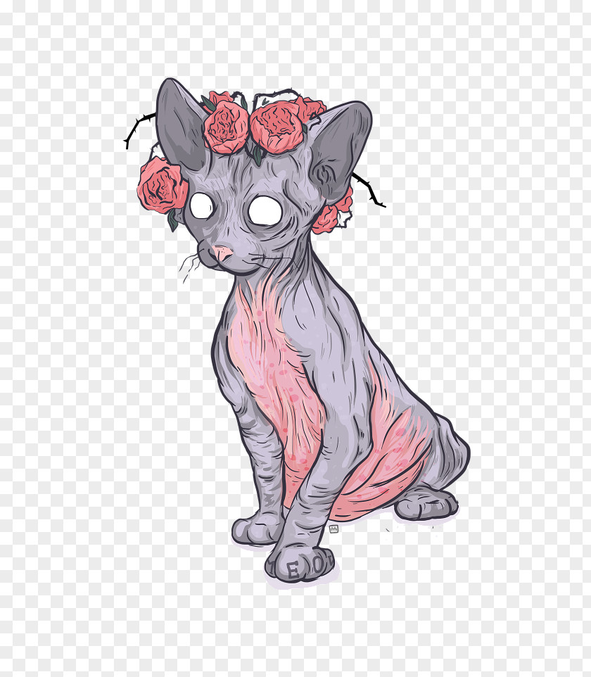 Cat Illustration Domestic Short-haired Illustrator Whiskers PNG