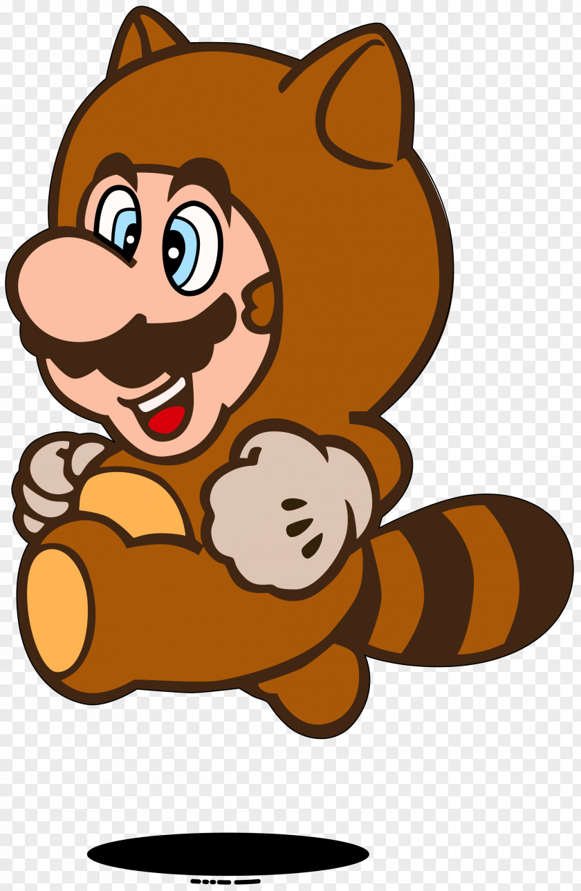 Raccoon Mario Super Bros. 3 New Wii 2 PNG