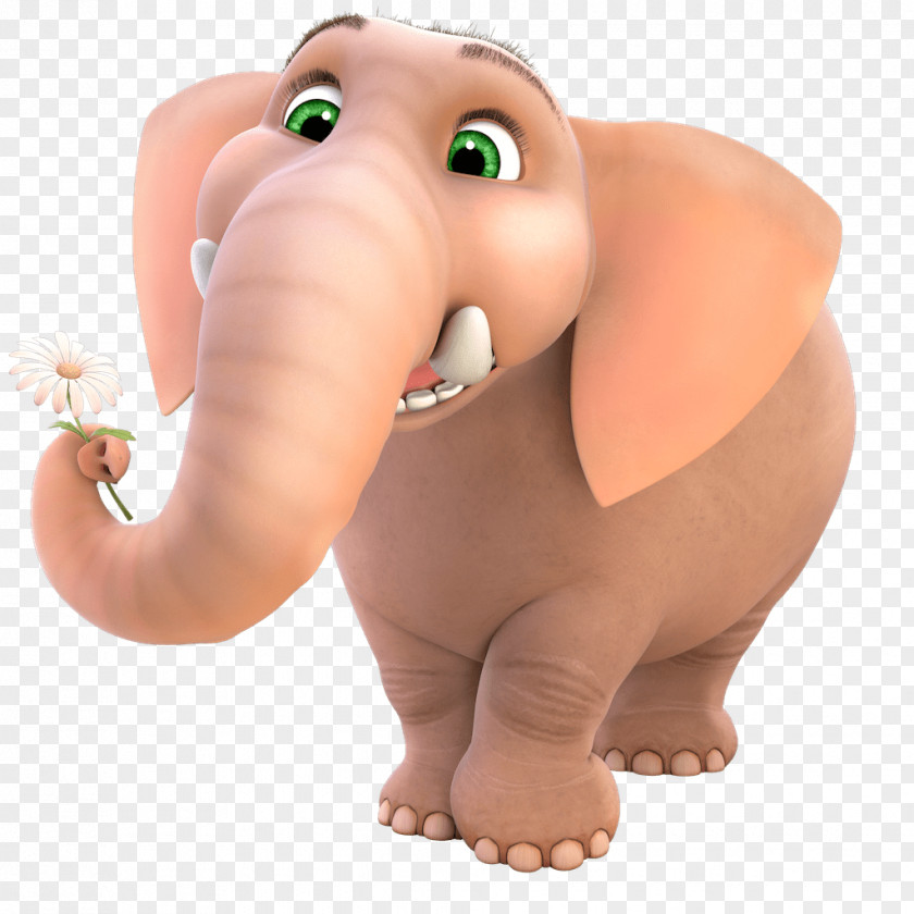 Animation Image Indian Elephant Cartoon Video PNG
