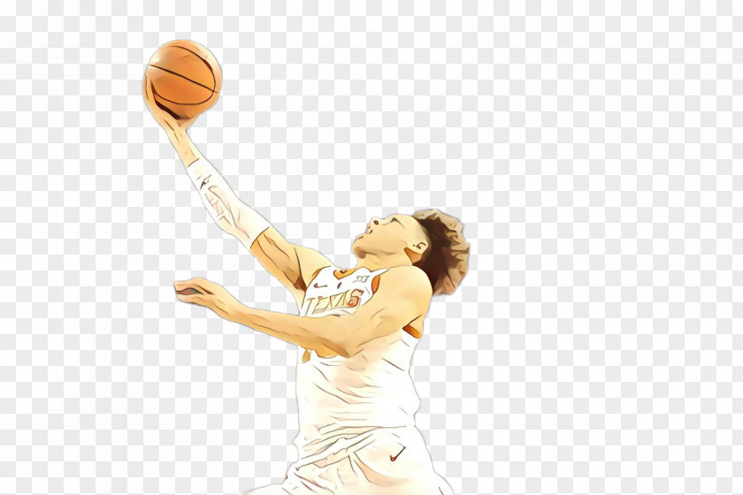 Ball Basketball Hoop Player Arm Throwing A Team Sport PNG