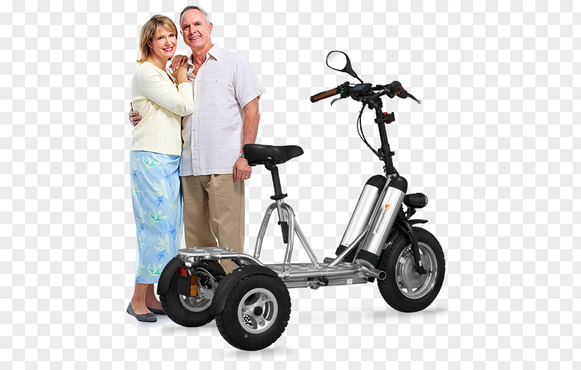Bike Couple Wheel Kick Scooter Electric Vehicle Tricycle PNG