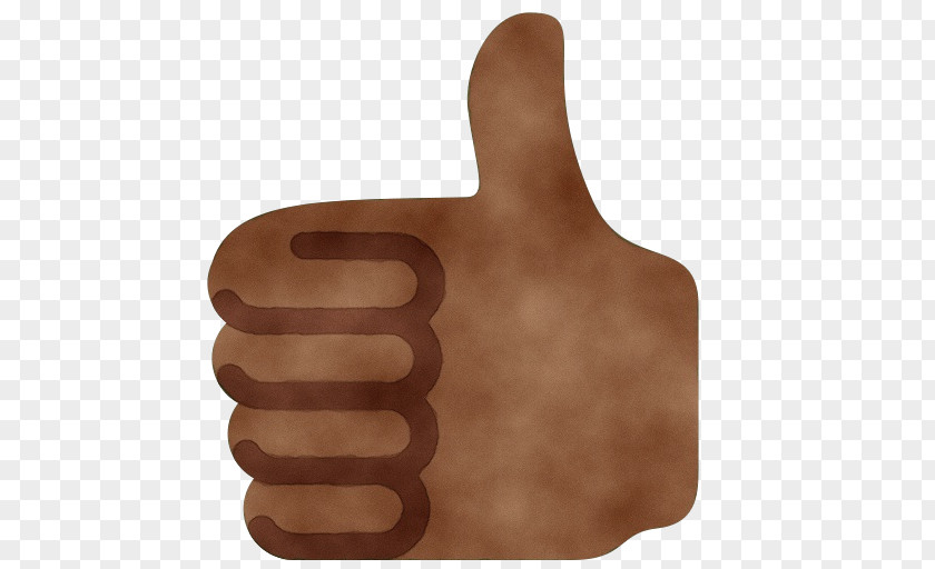 Brown Finger Thumb Hand Beige PNG